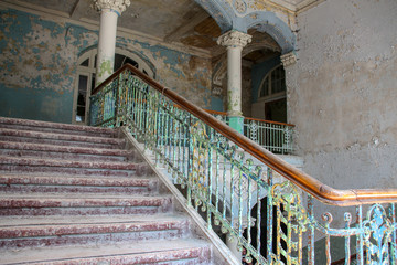 Ruines de Beelitz-Heilstätten Lieu perdu Berlin Brandebourg  