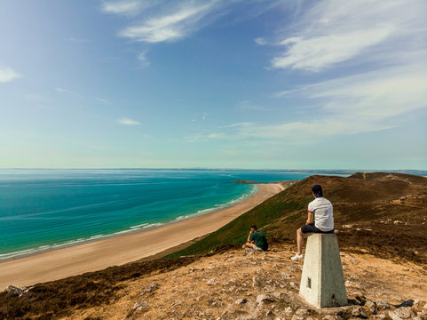 Llangennith Beach in Summer