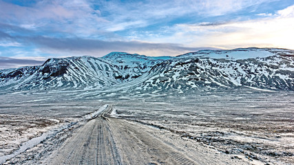 Gletscher Langjökull auf Island