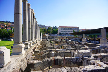Agora, ancient izmir, Turkey