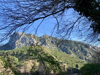 Vue des collines à partir de la vallée de St Pons - Gemenos - 13