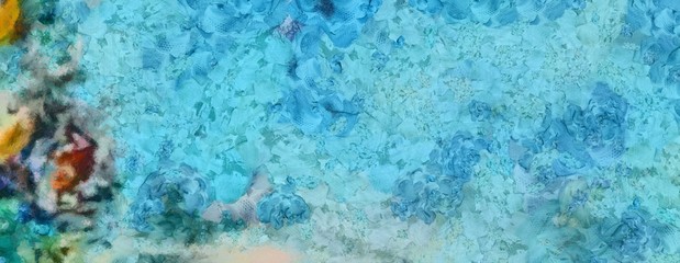Creative abstract painting background in oil. Textured brush strokes of paint. Colorful design pattern. Artistic drawing grunge texture. Watercolor mixed fine art template for decoration. Vintage.