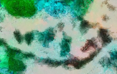 Creative abstract painting background in oil. Textured brush strokes of paint. Colorful design pattern. Artistic drawing grunge texture. Watercolor mixed fine art template for decoration. Vintage.