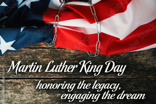 Martin Luther King Day background - Image