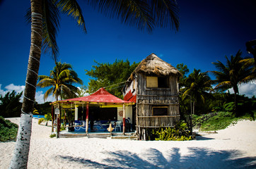 house on the beach, shack, mexico, surf 