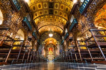Foto op Plexiglas Klooster van Sint Bento, Rio de Janeiro © Alexandre