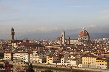 Fototapeta na wymiar Florence view moments 