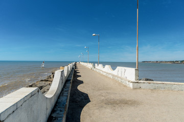 Pier in Marataizes, ES, Brazil