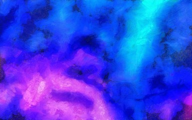 Close up oil paint abstract background. Art textured brushstrokes in macro. Part of painting. Old style artwork. Dirty watercolor texture. Modern pattern. Chaotic splashes. Multi-colors design.