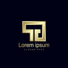 Initial Letter PG Logo Template Vector Design