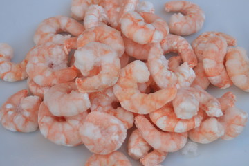 Tiefefrorene Shrimps