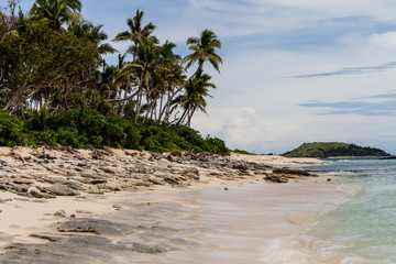 tropical beach Fiji