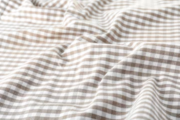 Rolgordijnen Texture of textile table napkin, closeup view © New Africa