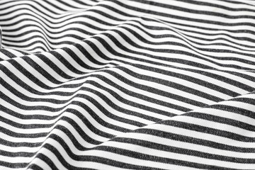 Fototapeta na wymiar Texture of textile table napkin, closeup view