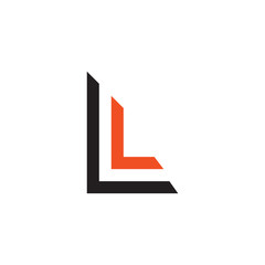 L letter logo design vector template