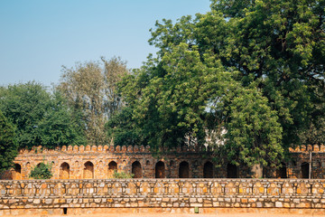 Obraz premium Humayun’s Tomb ancient ruins in Delhi, India