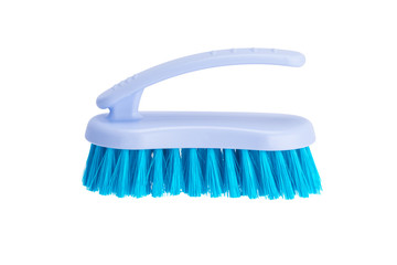 clothes cleaning brush isolated on white background