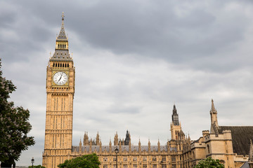 Fototapeta na wymiar Big Ben in London, England