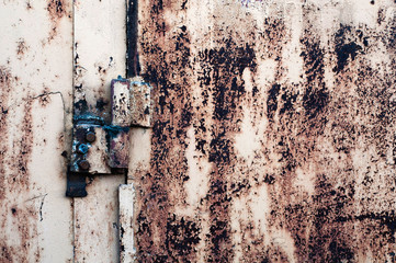 background from old rusty damaged metal texture