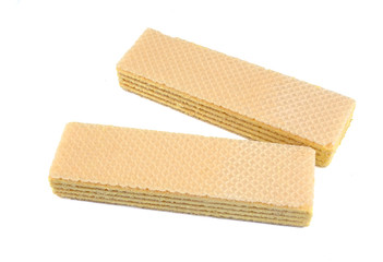 Wafers stick isolated on white background