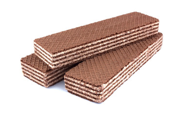 Wafers stick isolated on white background