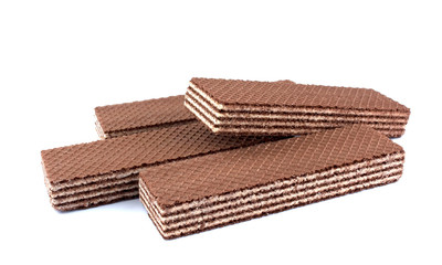 Wafers stick isolated on white background