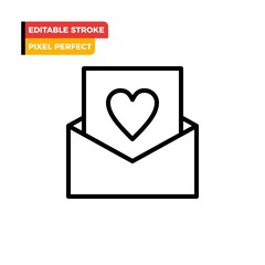 Wedding Invitation, Love, Wedding, and Marriage Icon Logo Vector. Perfect For Website Mobile, App, Presentation, and Any Other Projects.