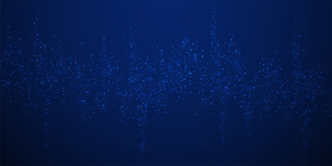 Beautiful glowing snow Christmas background. Subtl