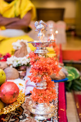 Oil lamp, Diwali , HIndu festival , royal Rajasthan, India