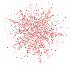 Pink gold glitter luxury sparkling confetti. Scatt