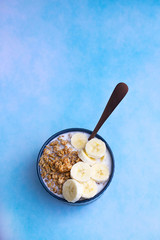 Cereal in bowl