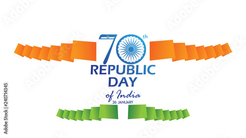Creative Poster Banner Or Flyer For Republic Day Of India 26