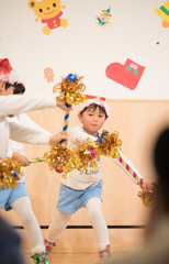 お遊戯の発表会