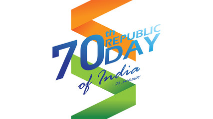 Creative Poster, Banner or Flyer for Republic Day of India 26 January celebration with modern design