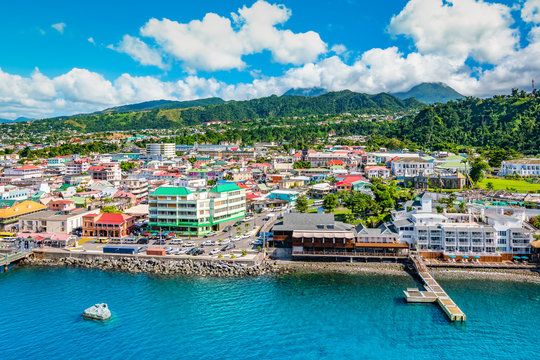 Port Of Roseau, Dominica.