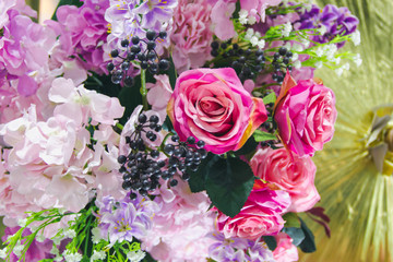 Flower Bouquet for background