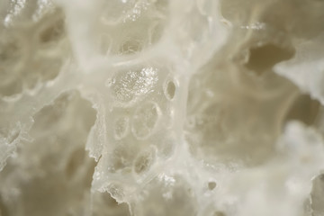 Texture of the bread, macro photography