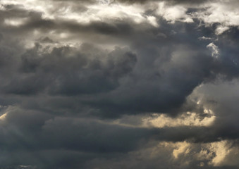 Fototapeta na wymiar clouds dark abstract