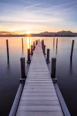  Beautiful sunrise at lake Chiemsee © Sebastian