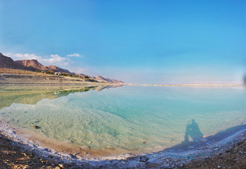 Fototapeta na wymiar Dead Sea View