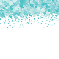 Confetti colourful background. Dot pattern. Vector illustration. Abstract bright colored dotted circles. Falling color dots. Eps10.