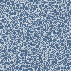 Abstract seamless pattern small blue circles texture background