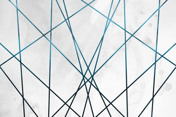 Modern blue contemporary background. Luxury girlish texture. Delicious and clean backdrop with geometric and artistic elements.