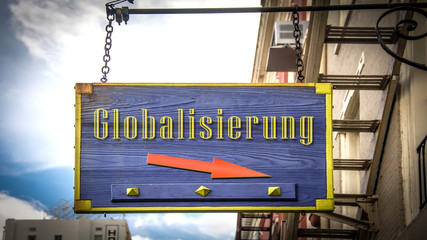 Schild 403 - Globalisierung