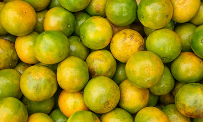 Fresh Oranges background. Tangerine background