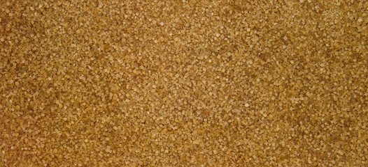 Brown raw sugar texture banner background