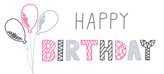 a birthday greeting card