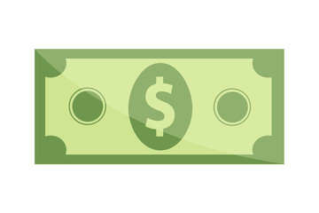 dollar icon. vector illustration.