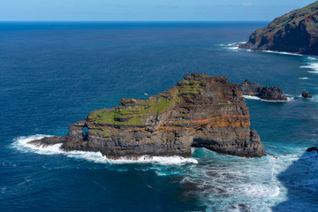 Brandung an der Westküste von La Palma