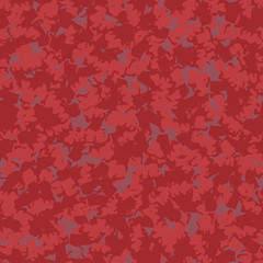 UFO camouflage of various shades of red, pink and purple colors